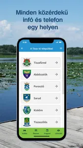 Tisza-tó App screenshot 1