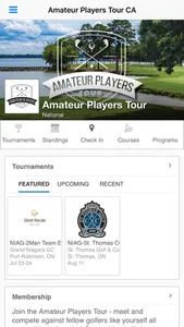 Amateur Players Tour CA screenshot 0