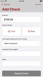 VSB Business Mobile Deposit screenshot 3