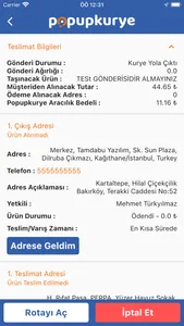 Popupkurye - Kuryeler İçin screenshot 1