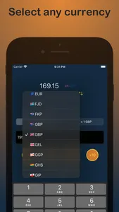 Curry: Currency Conversion screenshot 2