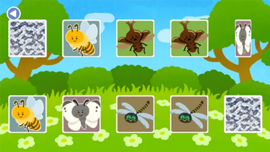 Memory Game - Insects - screenshot 1