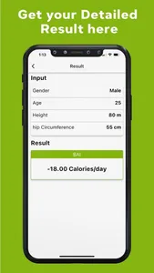 BAI Calculator - Body Fat screenshot 1