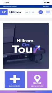 Hillrom on tour screenshot 2