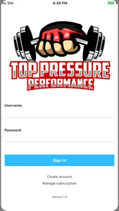 Top Pressure Performance screenshot 0