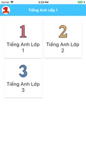 LE4K1 Tiếng Anh Cấp 1 Năm 2023 screenshot 0