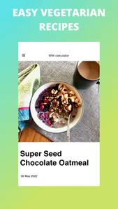 Easy Vegetarian Recipes App screenshot 1