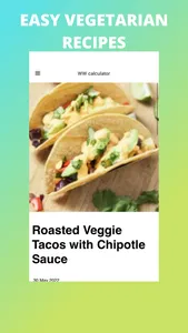 Easy Vegetarian Recipes App screenshot 2
