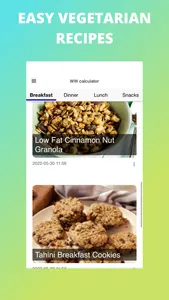 Easy Vegetarian Recipes App screenshot 3
