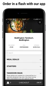 Bedlington Tandoori App screenshot 0