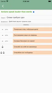 Фразаурус: idiomatic thesaurus screenshot 3