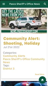 Pasco Sheriff News screenshot 1