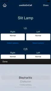 uveitisOnCall screenshot 2