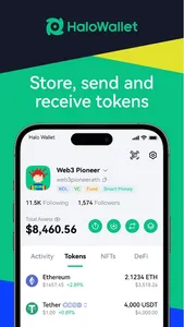 Halo: Web3 Social Wallet screenshot 1