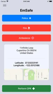 EmSafe - Emergency Travel App screenshot 4