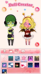 Chibi Dolls: Dress up Games screenshot 2