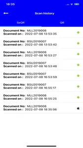 KSU SeQR Scan screenshot 2