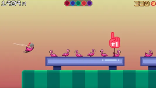 FlamingoJump! screenshot 4