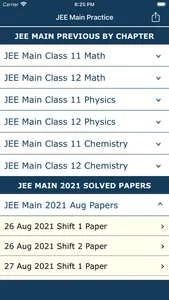 JEE Main Practice Tests screenshot 1