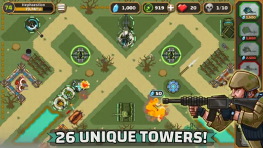 Allies TD: Tower Defense Games screenshot 4