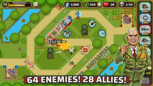 Allies TD: Tower Defense Games screenshot 5