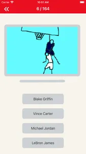 看图猜球星-火柴人NBA，哪些是你记忆中的感动？ screenshot 0