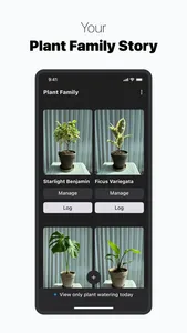 Plant Family - Water Reminder screenshot 1