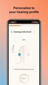 Sony | Hearing Control screenshot 2