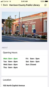 Harrison County Public Library screenshot 5