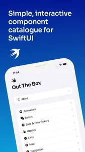 Out The Box: SwiftUI Catalogue screenshot 0