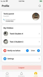 MySchoolRide screenshot 3