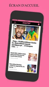 Kawtef: Buzz & actu au Sénégal screenshot 0