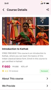 Learn Kathak screenshot 2