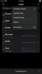 Logger - Track Job Application screenshot 3