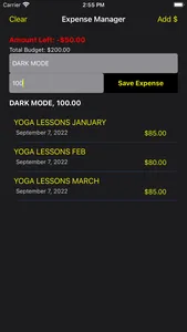 XpensList: Easy Expense List screenshot 6