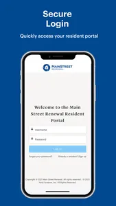 Main Street Renewal Portal screenshot 0