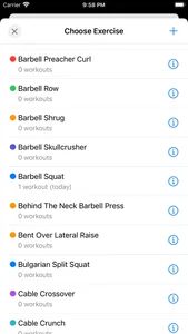 GymSheet - Workout Tracker screenshot 4