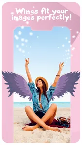 Angel Wings Cute Photo Editor screenshot 3