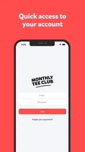 Monthly Tee Club screenshot 0