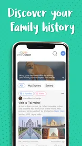 iMeUsWe: Family Tree & Stories screenshot 2
