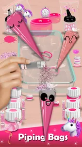 Piping Bags - Makeup Slime Mix screenshot 1