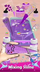 Piping Bags - Makeup Slime Mix screenshot 2