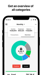 Economic - Expense tracker screenshot 2