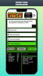 TOTL Football Quiz screenshot 1