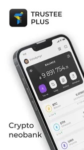 Trustee Plus | crypto neobank screenshot 0