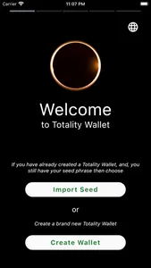 Totality Wallet screenshot 1