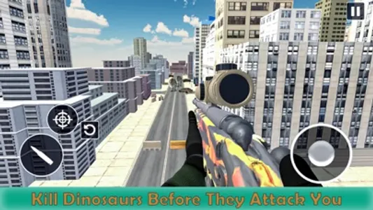 Wild Dinosaur Sniper Shooting screenshot 0