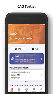 CAO Textiel screenshot 0