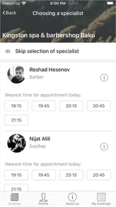 Kingston Barbershop&SPA Baku screenshot 2