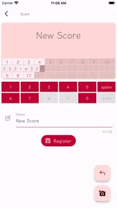 ScoreBook - Bowlliards screenshot 1